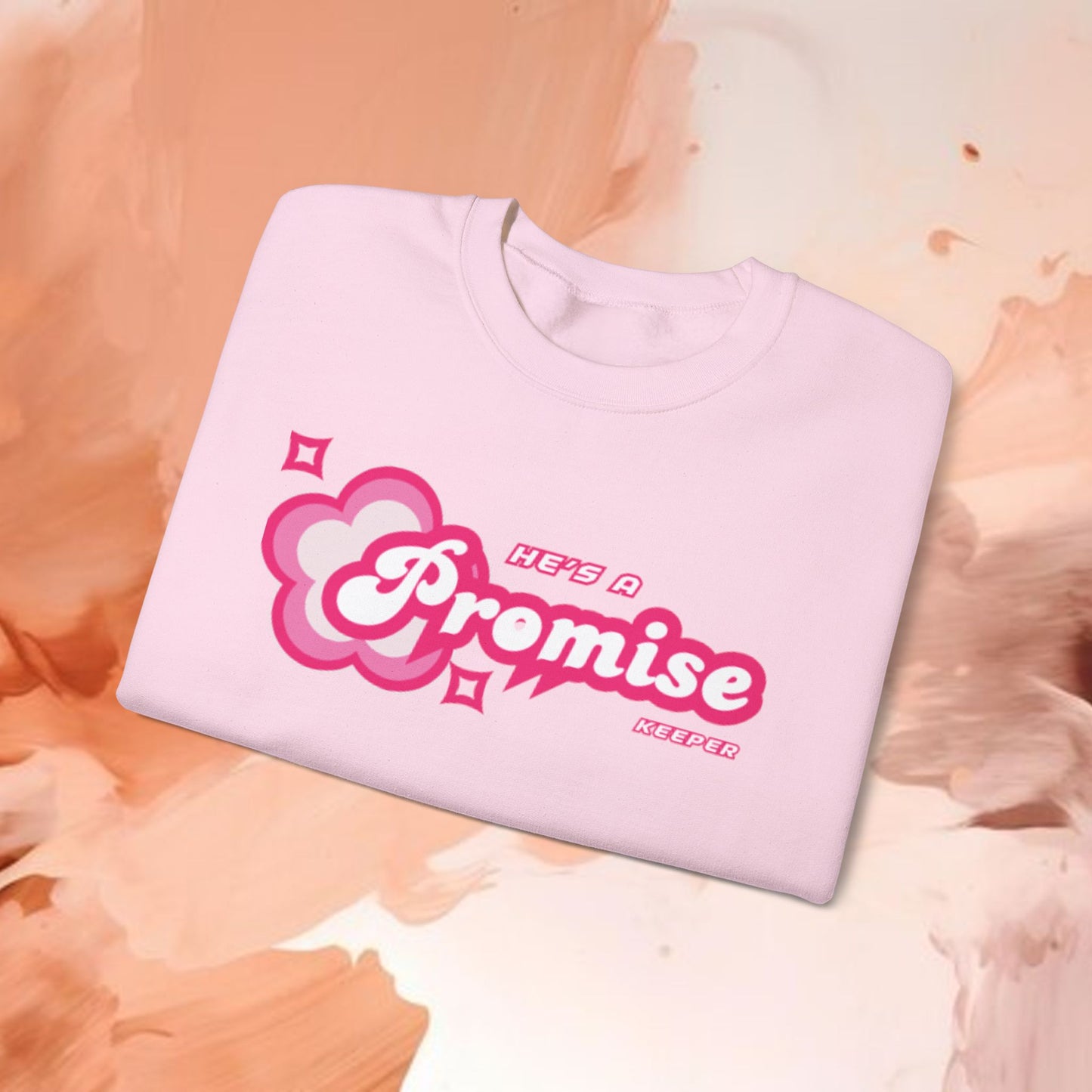 He's A Promise Keeper-Crewneck Sweatshirt