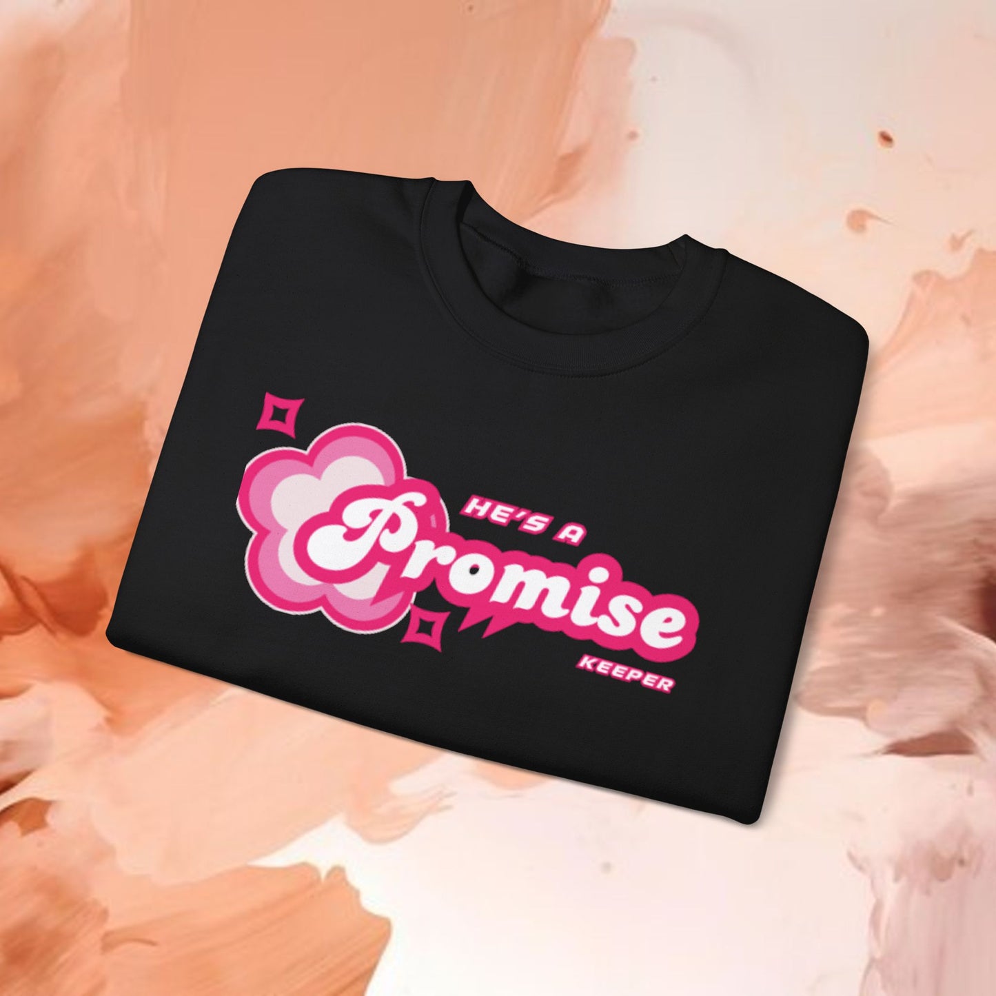He's A Promise Keeper-Crewneck Sweatshirt