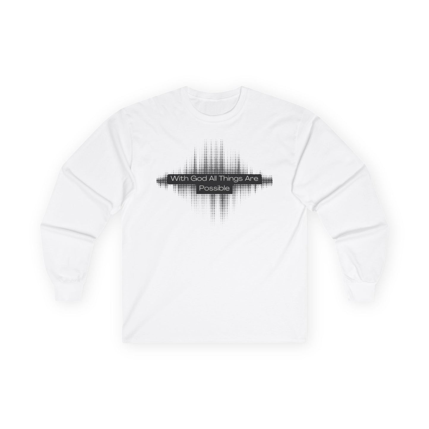 With God All Things Are Possible-Long Sleeve Tee