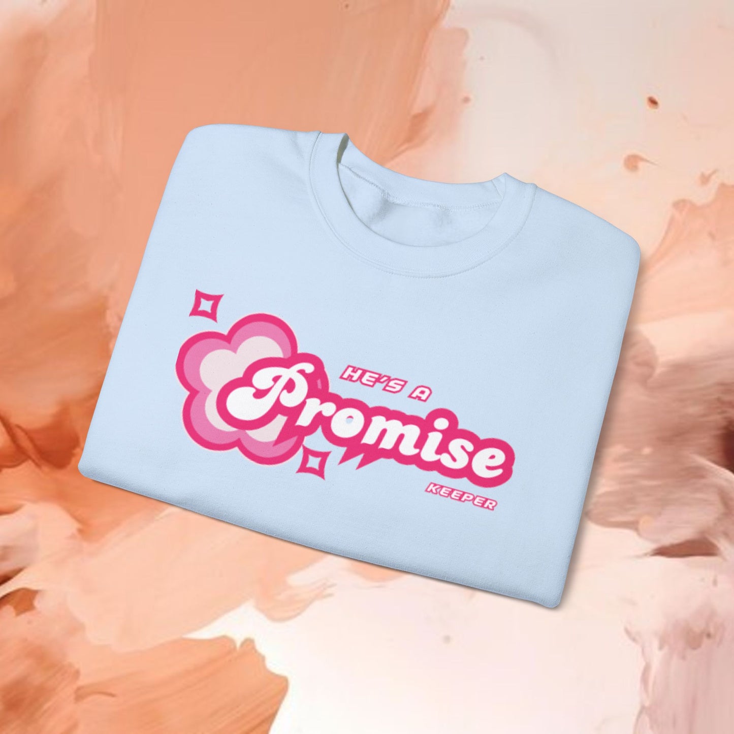 He's A Promise Keeper-Crewneck Sweatshirt