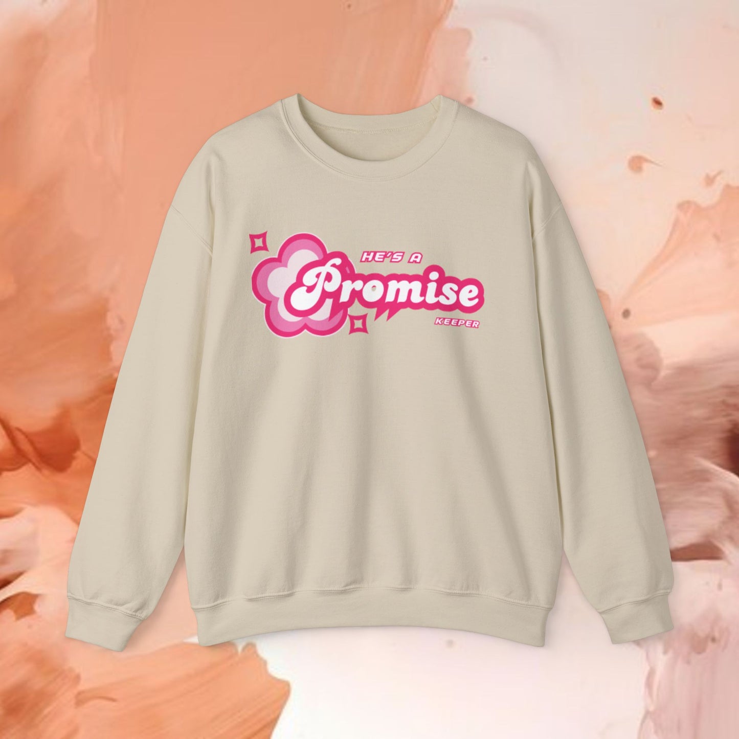 He's A Promise Keeper-Crewneck Sweatshirt