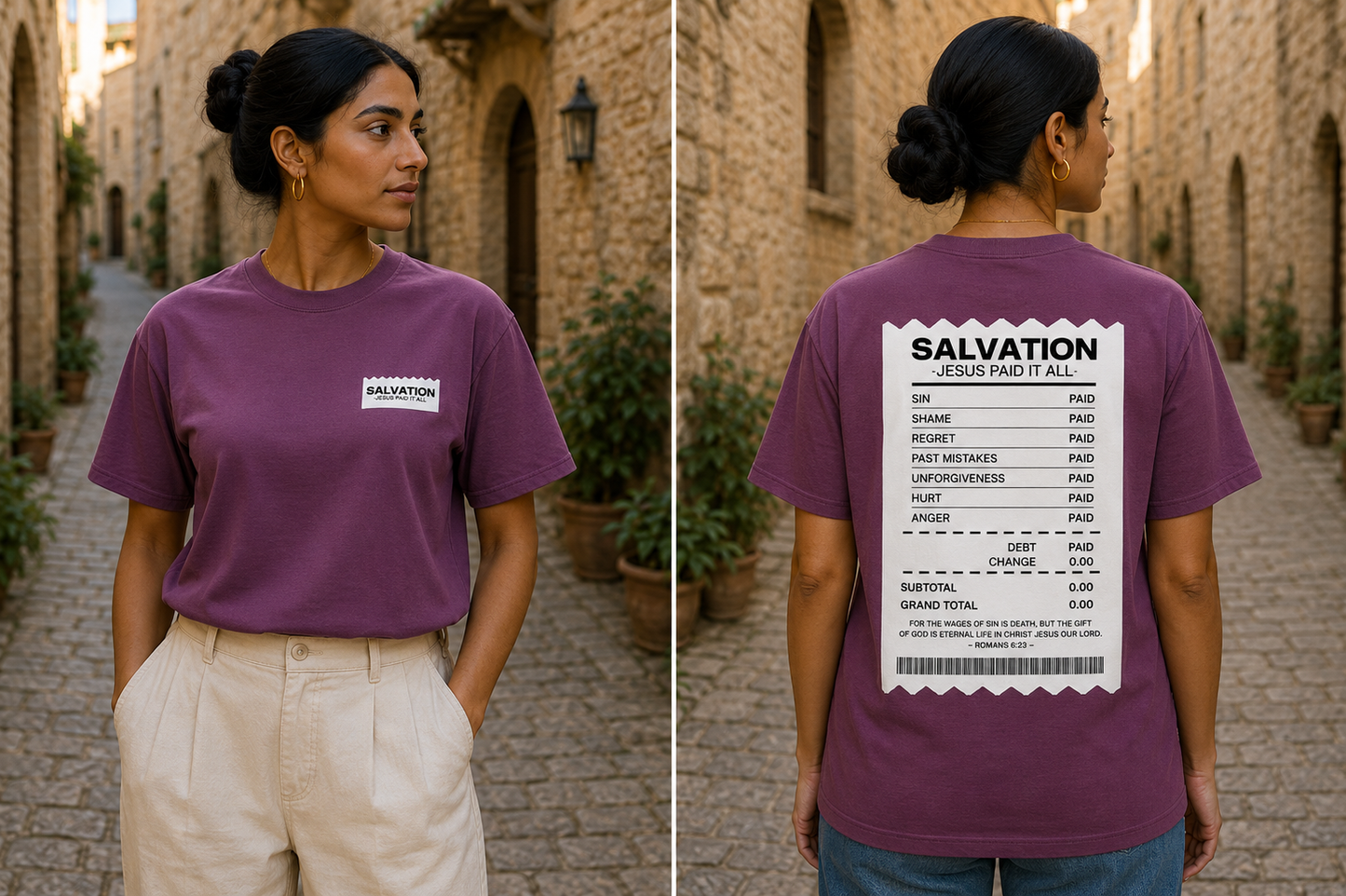 Salvation Receipt