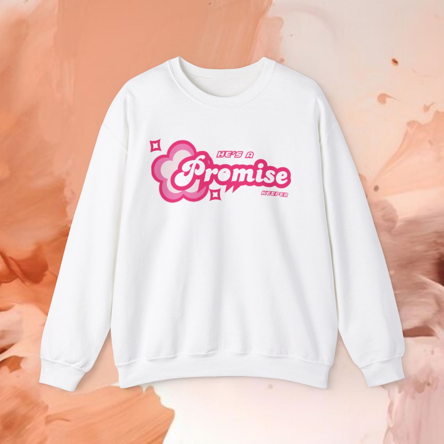 He's A Promise Keeper-Crewneck Sweatshirt