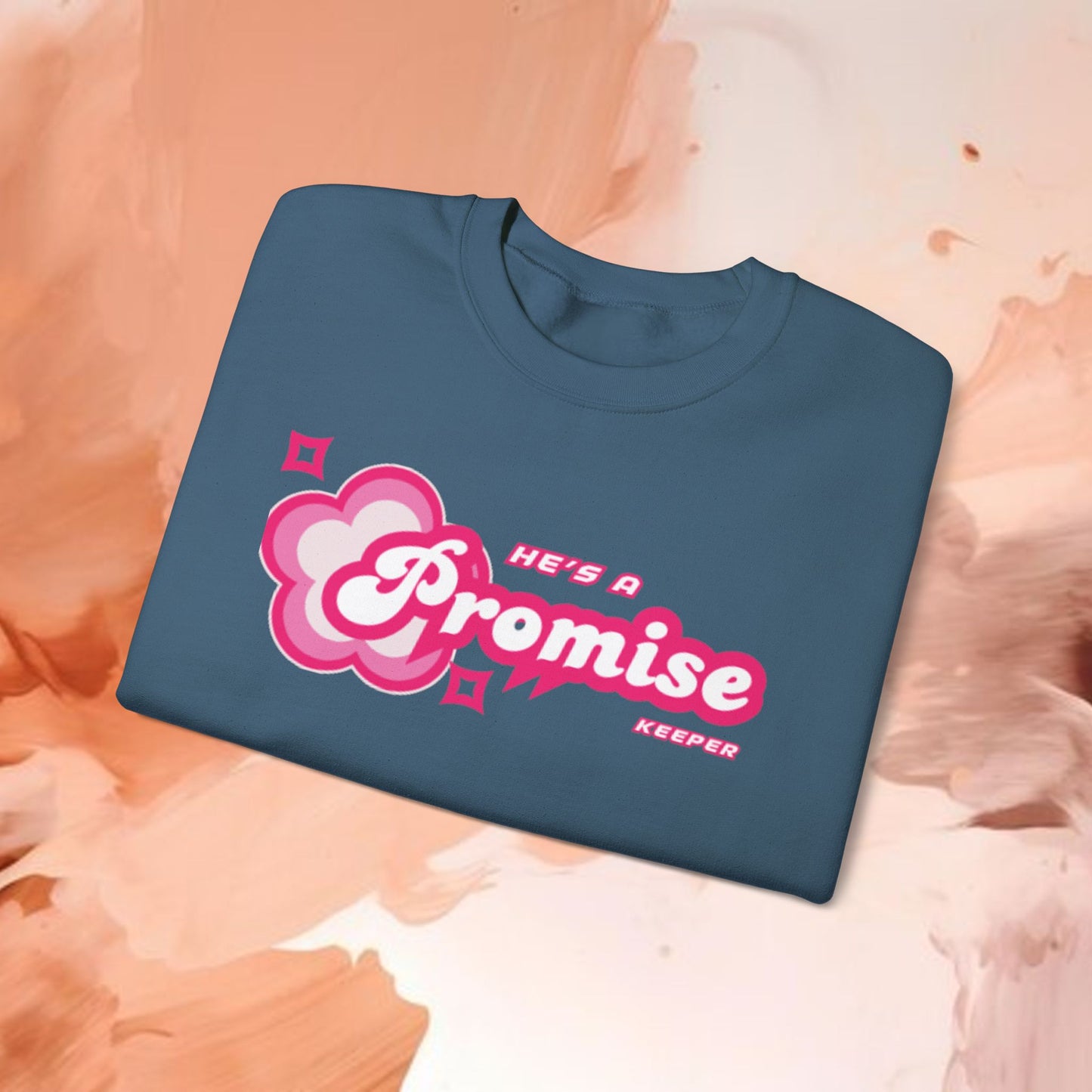 He's A Promise Keeper-Crewneck Sweatshirt