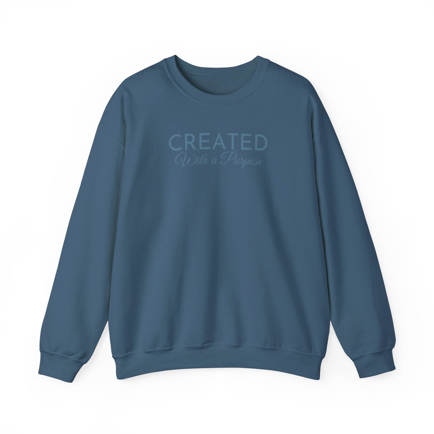 Created With A Purpose-Crewneck Sweatshirt