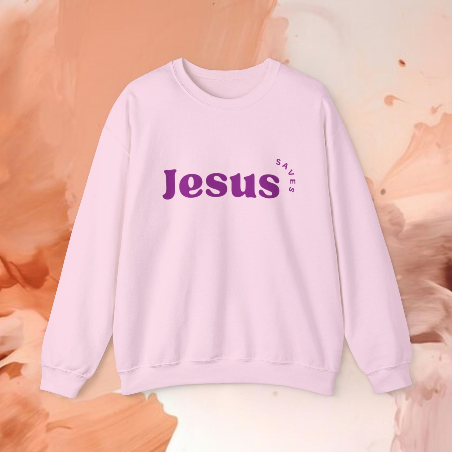 Jesus Saves-Crewneck Sweatshirt