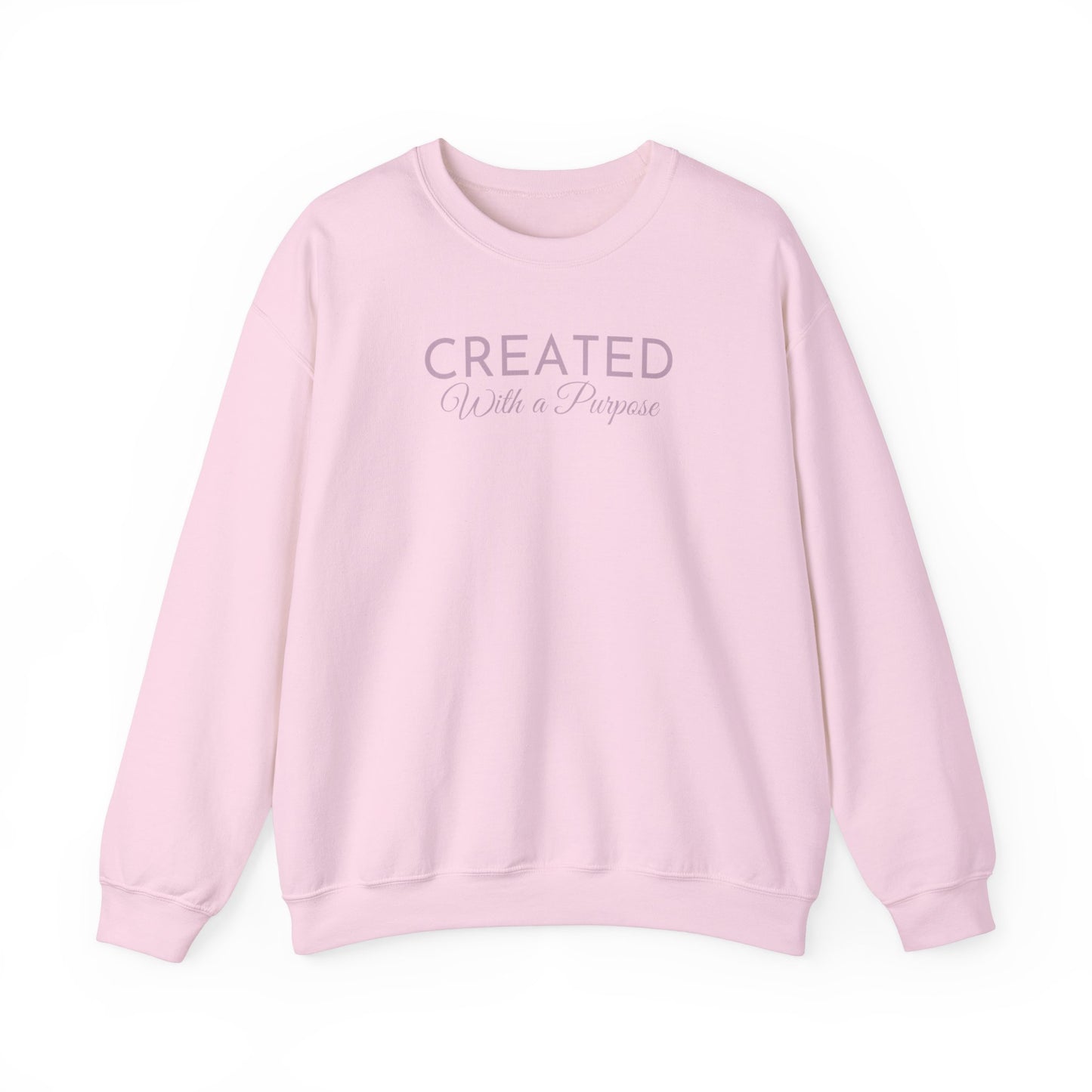 Created With A Purpose-Crewneck Sweatshirt