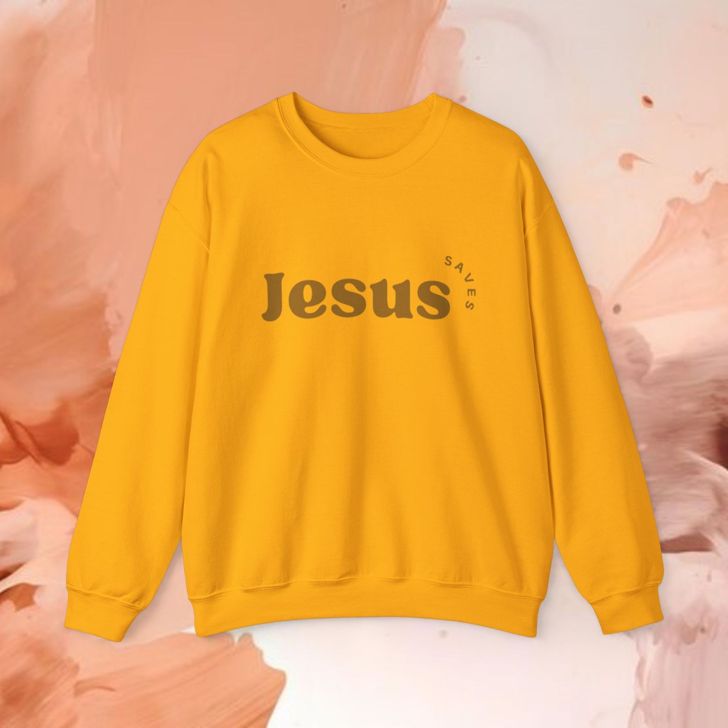 Jesus Saves-Crewneck Sweatshirt