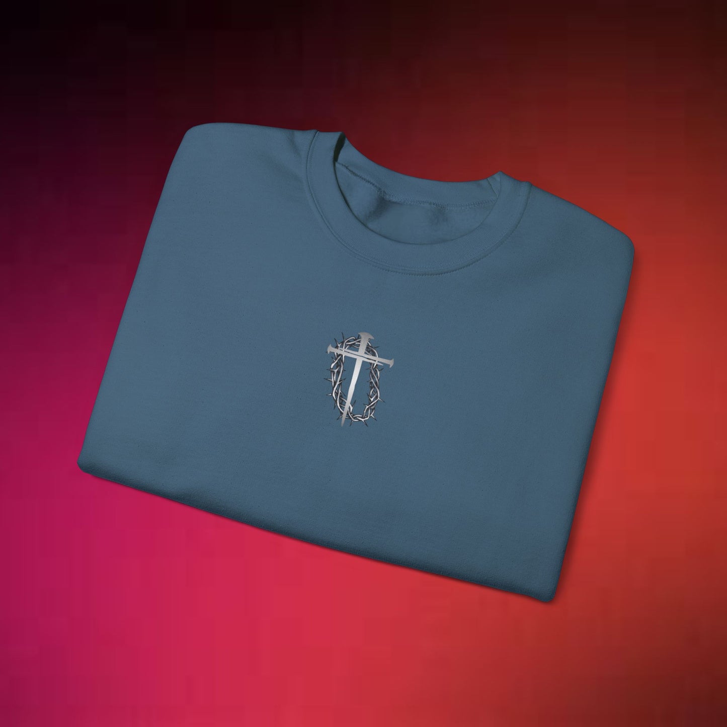 Crown&Cross-Crewneck Sweatshirt