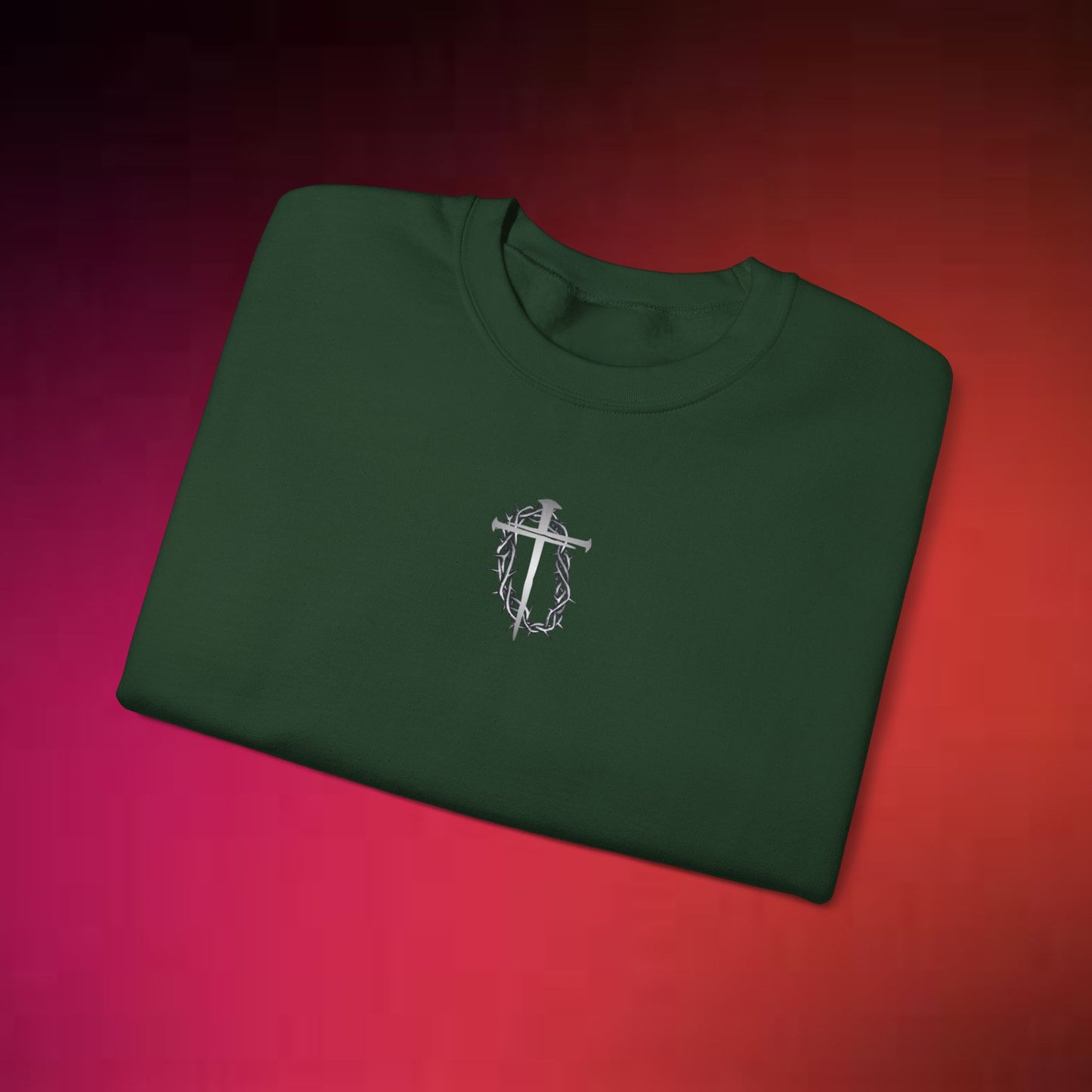 Crown&Cross-Crewneck Sweatshirt