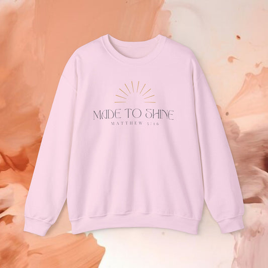 Made To Shine-Crewneck Sweatshirt