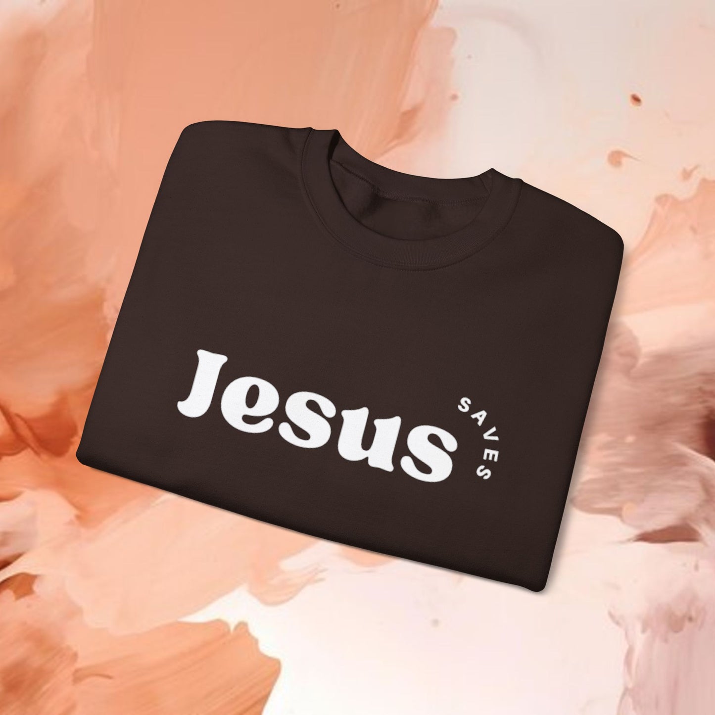 Jesus Saves-Crewneck Sweatshirt