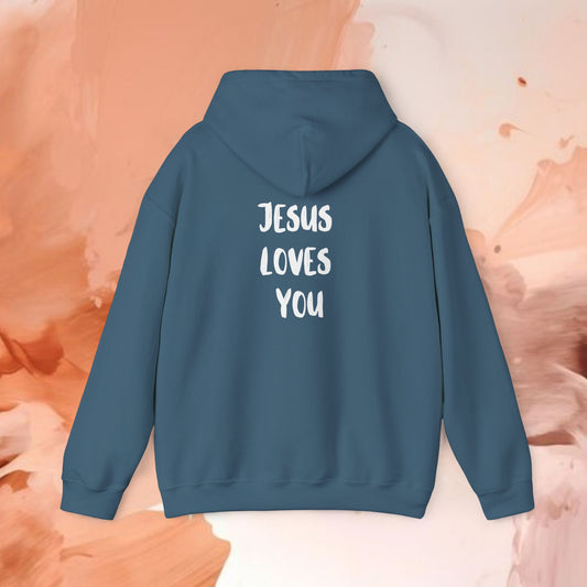 Christian Women's Hoodie - Jesus Loves You