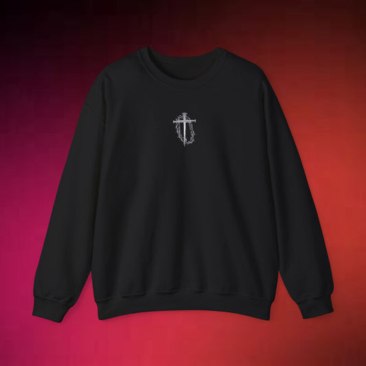 Crown&Cross-Crewneck Sweatshirt