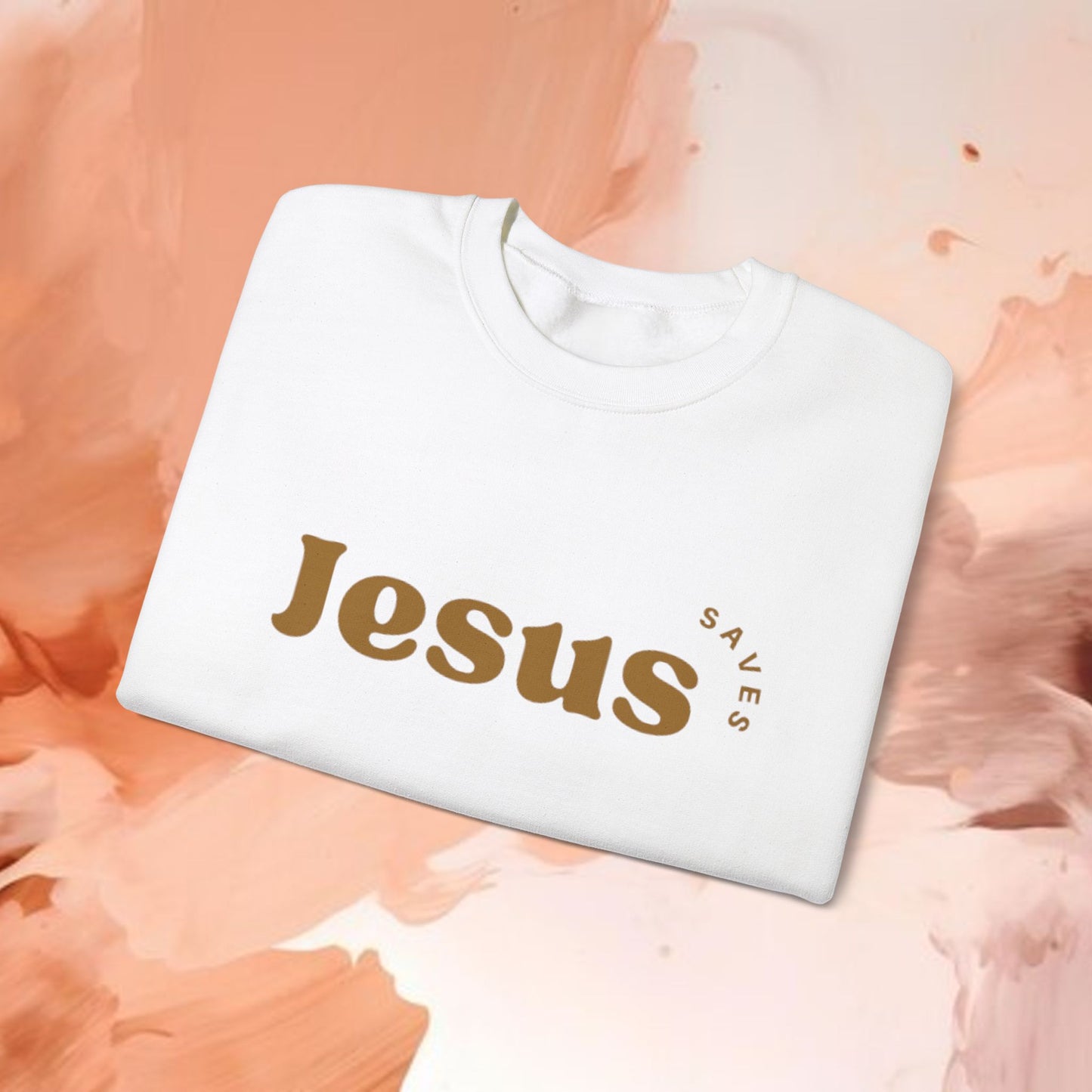 Jesus Saves-Crewneck Sweatshirt