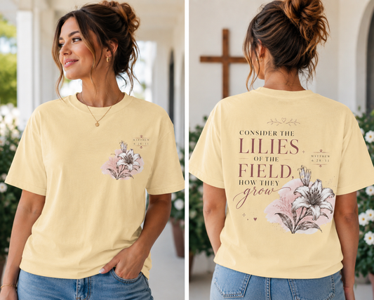 Consider The Lilies