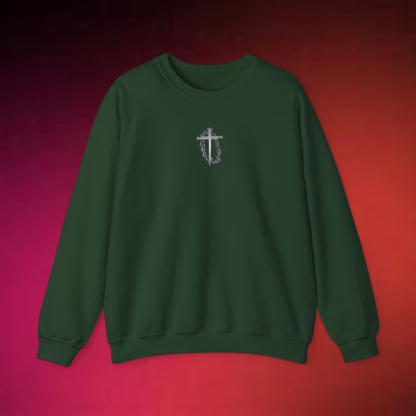 Crown&Cross-Crewneck Sweatshirt