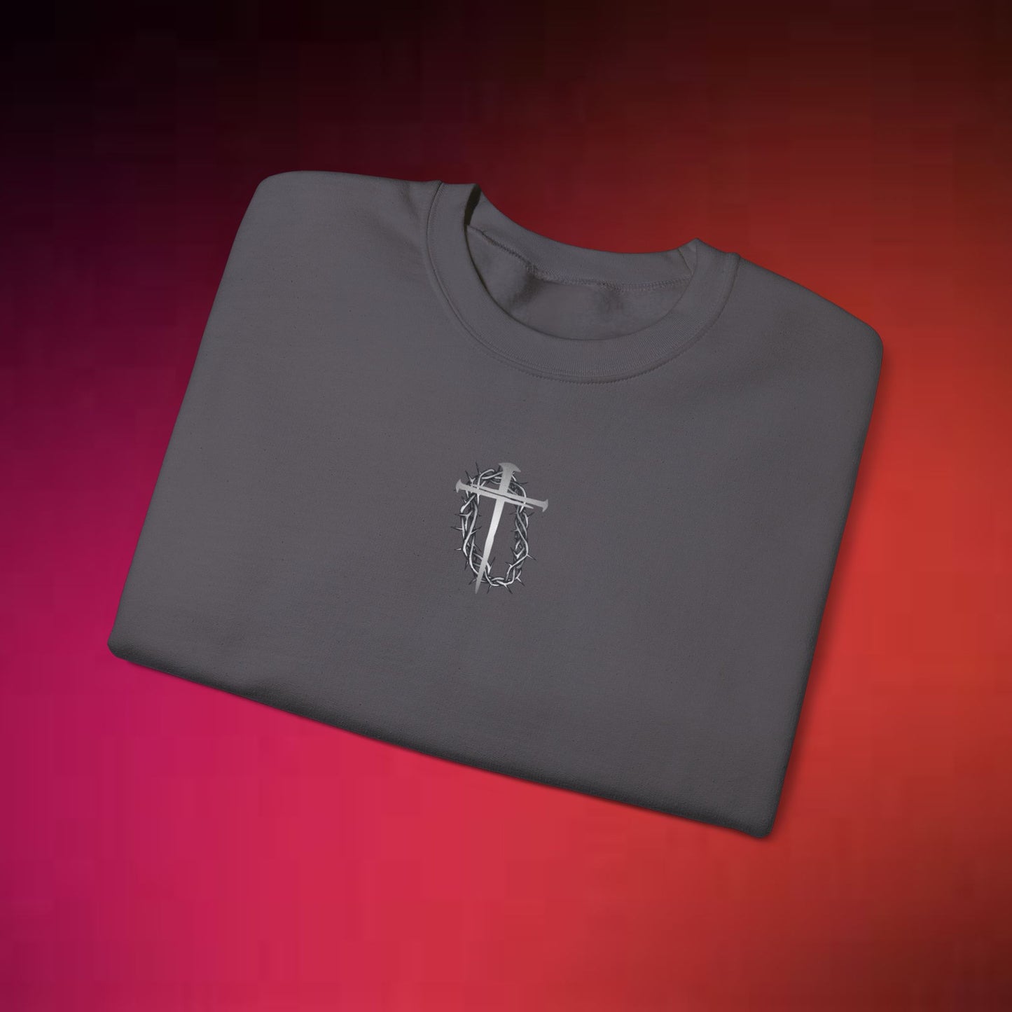 Crown&Cross-Crewneck Sweatshirt