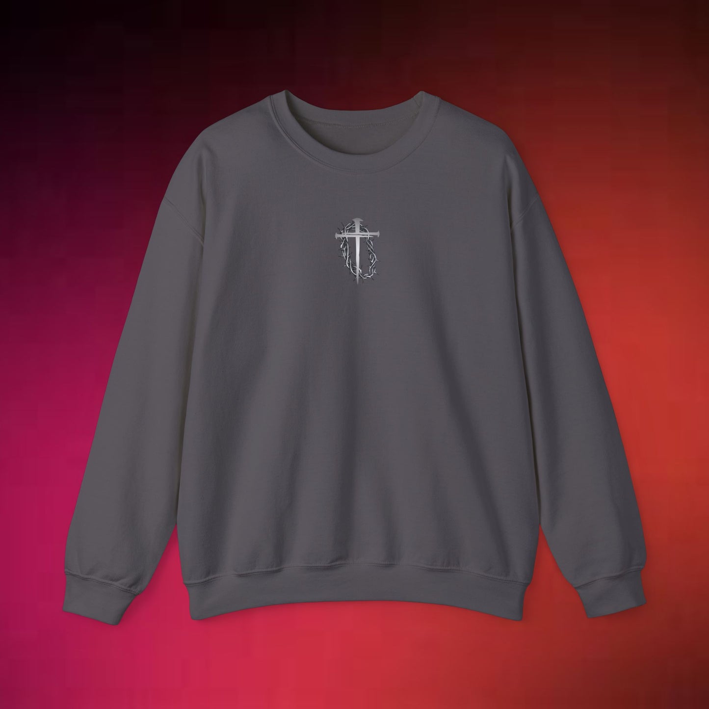 Crown&Cross-Crewneck Sweatshirt