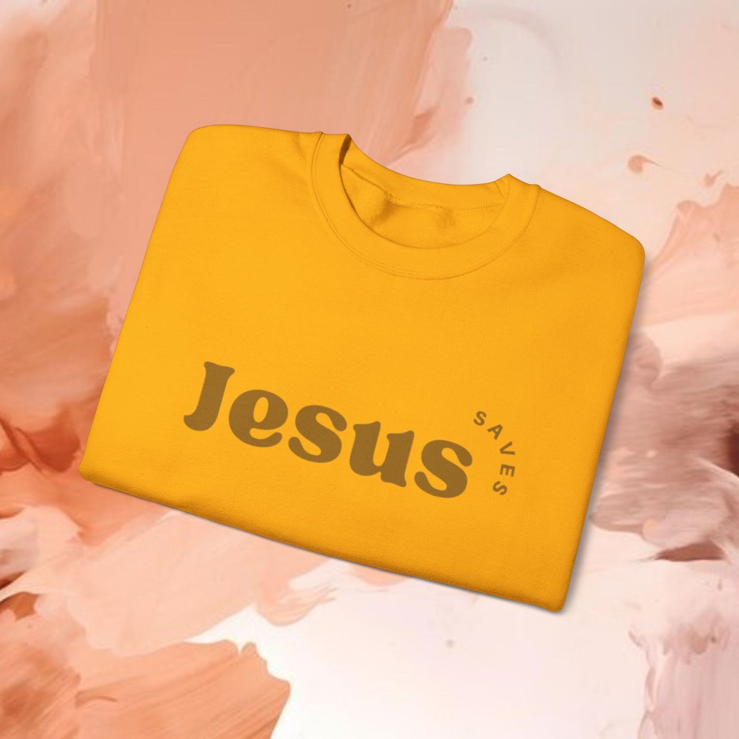 Jesus Saves-Crewneck Sweatshirt