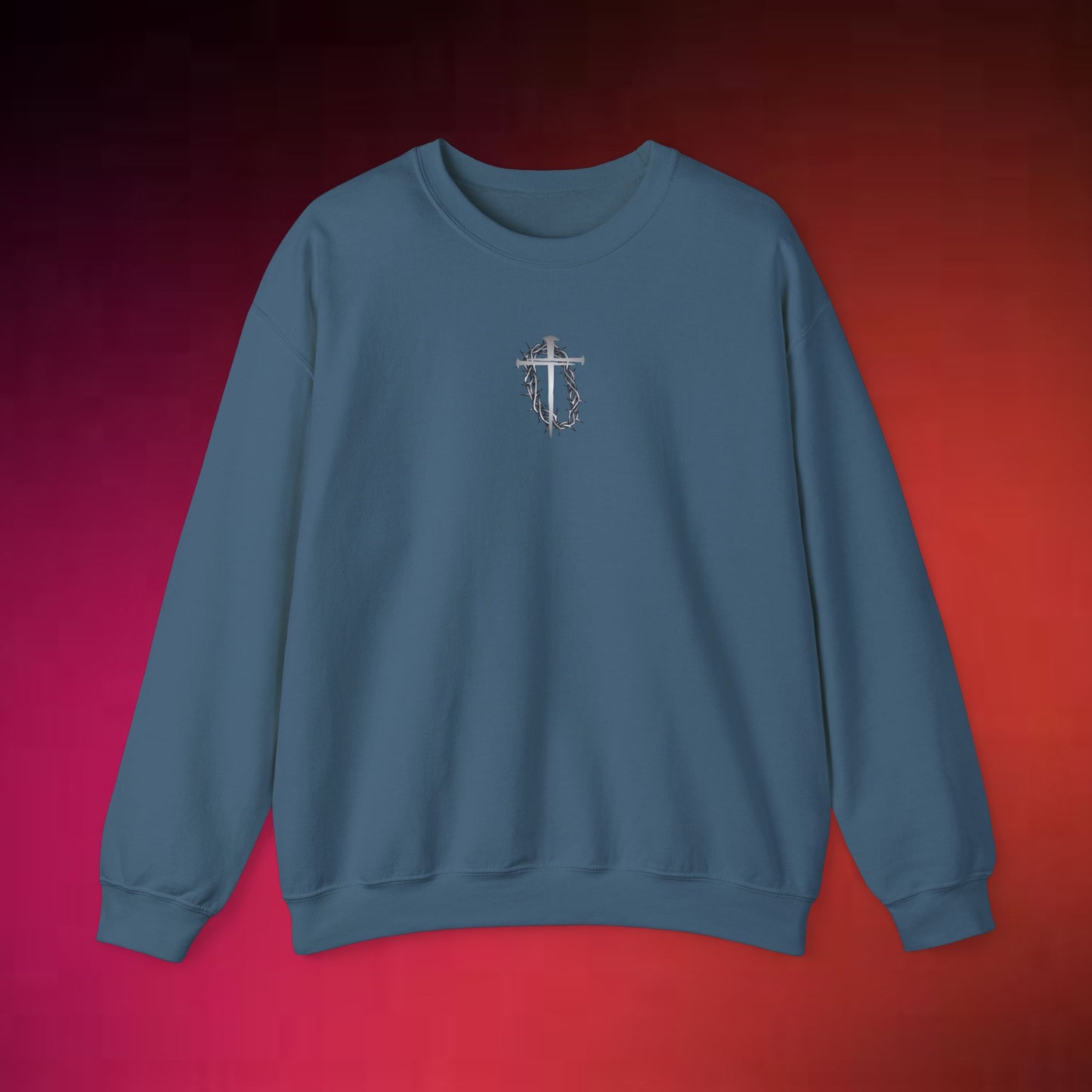 Crown&Cross-Crewneck Sweatshirt