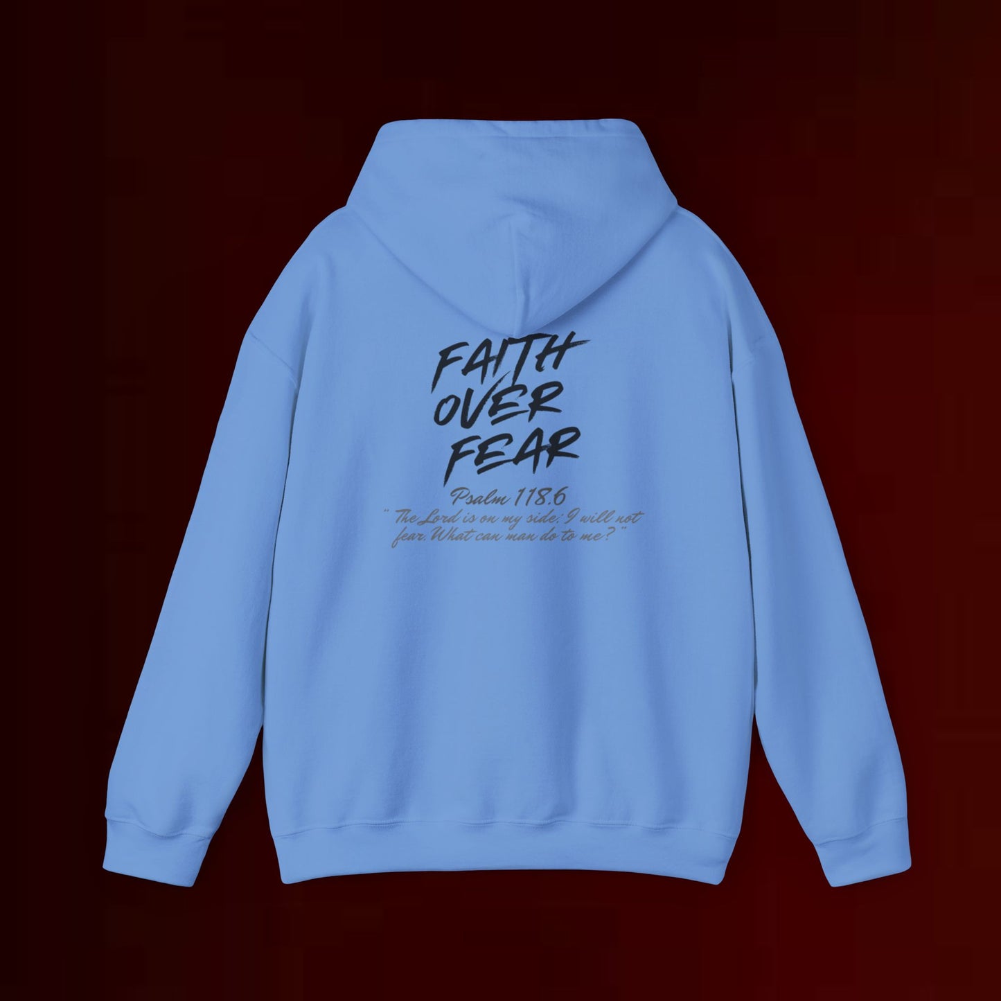 Faith Over Fear-Hooded Sweatshirt