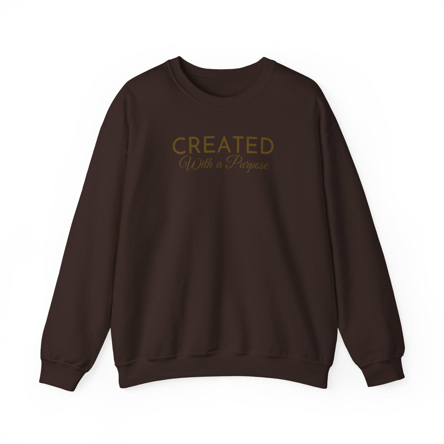 Created With A Purpose-Crewneck Sweatshirt