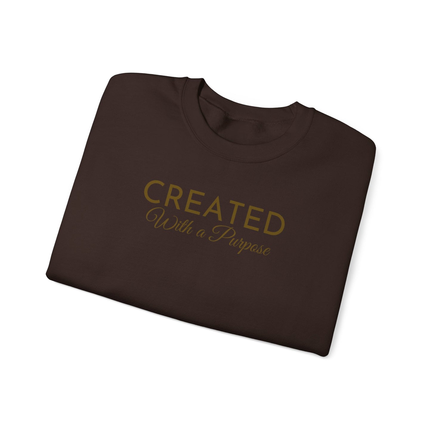 Created With A Purpose-Crewneck Sweatshirt